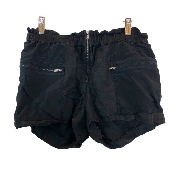 Wilfred Pants - Wilfred With Linen Aritzia Zip Shorts Black